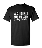 Walking with the Lord is my cardio