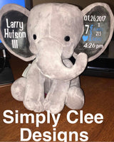 Custom Keepsake Elephant