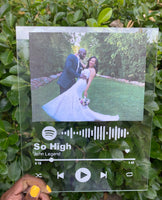 Spotify Glass Frame