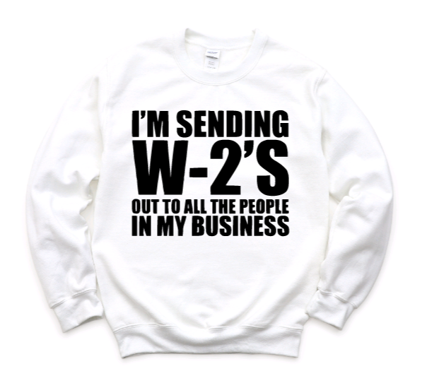 Sending W-2s – Simply Clee Designs